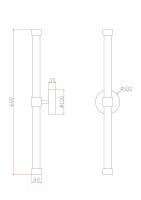Настенный светильник Freya Jedi FR6108WL-L10G