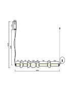 Подвесной светодиодный светильник Maytoni Cosmo MOD210PL-L39BS3K