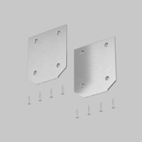Заглушка торцевая к профилю, 2шт Maytoni Technical TRA034MPEC-21S(N)