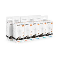 Лампа светодиодная Gauss E27 20W 3000K груша матовая 23219