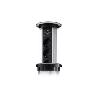 Сенсорный блок розеток LK (3 секции и 2 USB) Mebax 00-00001183