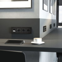 Рамка на 4 поста Werkel AluMax 4690389204104 W0043508 a066332