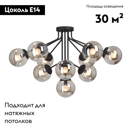 Потолочная люстра Vitaluce V4287-1/10PL