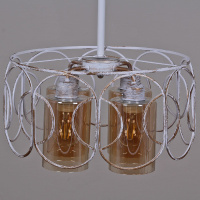 Подвесная люстра Reluce 03883-0.4-04 WH+GD