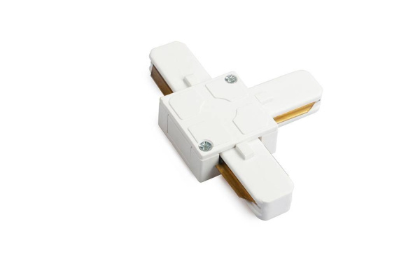 T-коннектор для однофазного накладного трека SWG KXZ-WH-T 000844