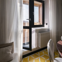 Рамка Stark на 1 пост черный WL04-Frame-01-black Werkel