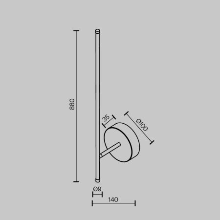Настенный светильник Maytoni Elegant C085WL-L12BS2.7K