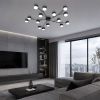 Потолочная люстра Escada Fluxen 120009/15C Black ES0000033L