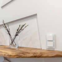 Рамка Favorit на 2 поста белая WL01-Frame-02 Werkel