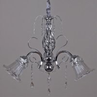 Подвесная люстра Reluce 02349-0.4-03 CR+CL