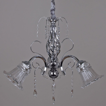 Подвесная люстра Reluce 02349-0.4-03 CR+CL