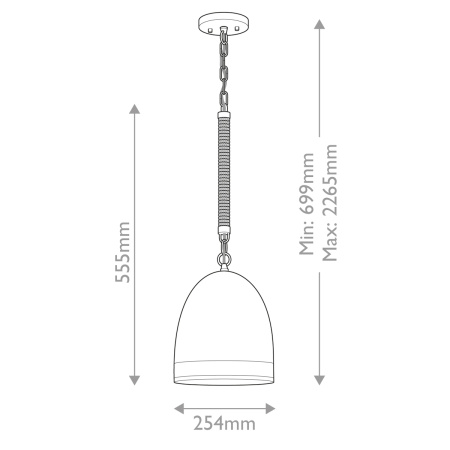 Подвесной светильник Hinkley HK-NASH-P-AN