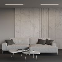 Линейный встраиваемый светильник Maytoni Technical 4000K 50x35 (Серебро, 1 м) LL313004