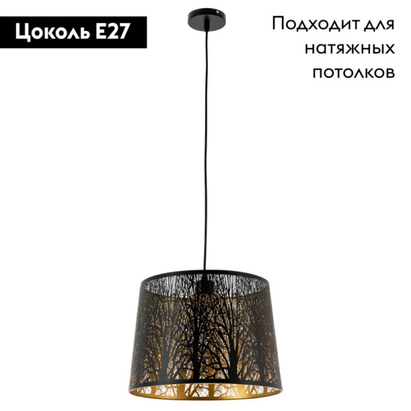 Подвесной светильник ARTE Lamp A2769SP-1BK