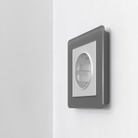 Рамка на 1 пост Acrylic графит W0012704 Werkel