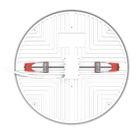 Встраиваемый светильник Gauss Adjustable Frameless 9034460236