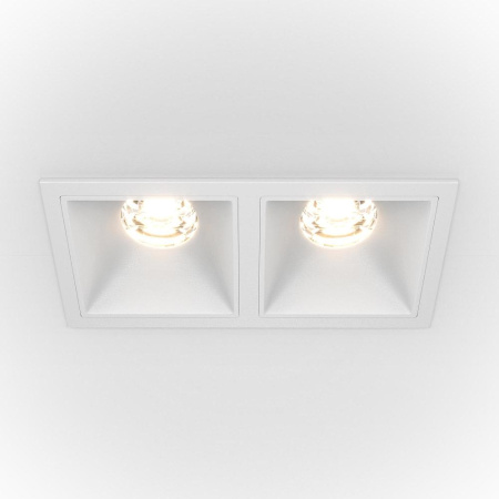 Встраиваемый светильник Maytoni Alfa LED DL043-02-10W3K-SQ-W