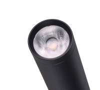 Трековый однофазный светильник AM Group AM527 BK-220V-20W SMART