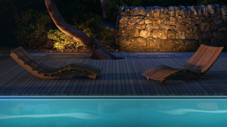 Уличный светодиодный светильник Maytoni Edge O415FL-L15GR3K