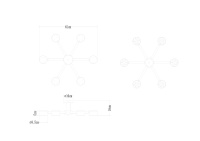 Потолочные люстры Arte Lamp Tenda A1624PL-6BK