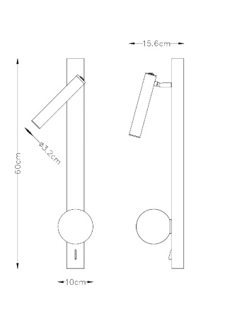 Бра Arte Lamp Joseph A2172AP-2BK