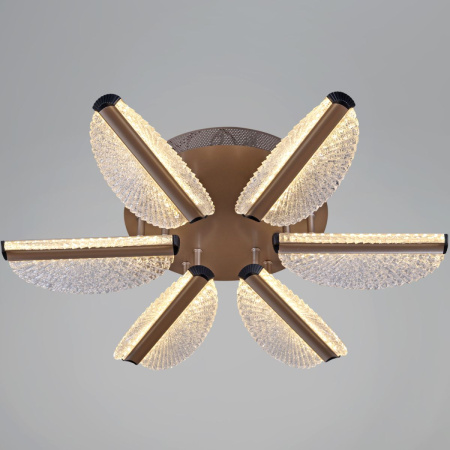 Потолочная люстра Reluce 00490-0.3-06S champagne silver