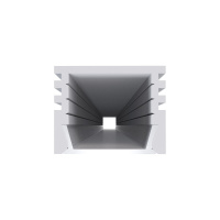 Профиль алюминиевый (рассеиватель, заглушки - 2 шт.) Apeyron 08-10-Б