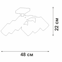 Спот Vitaluce V2833-1/6PL
