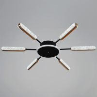 Потолочная люстра Reluce 08290-0.3-06 BK+GD