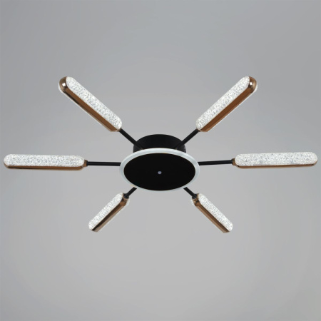 Потолочная люстра Reluce 08290-0.3-06 BK+GD