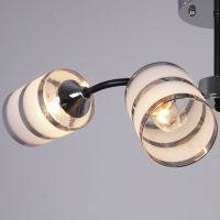 Люстра на штанге Reluce 45360-0.3-04 BK+CR