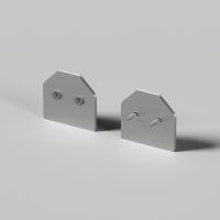 Заглушка торцевая к профилю, 2шт. Maytoni Technical TRA184MPEC-S(N)