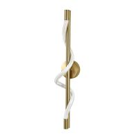 Настенный светильник Indigo Intreccio 14025/1W Brass V000142L