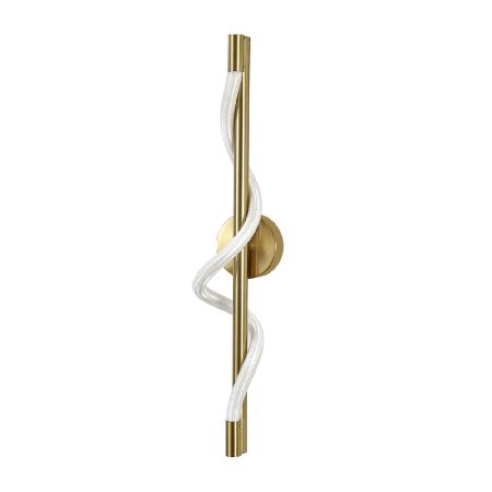 Настенный светильник Indigo Intreccio 14025/1W Brass V000142L