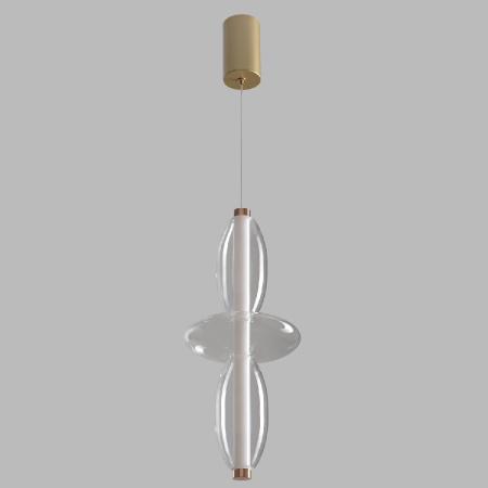 Подвесной светильник Crystal Lux QUASAR SP14W LED TRANSPARENT