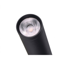 Трековый однофазный светильник AM Group Plain Opal AM588 10W 4000K BK