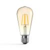 Светодиодная филаментная лампа Gauss Filament E27 6W 2400K 102802006-D