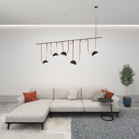 Комплект ременной трековой системы Denkirs Belty Set DK55SET06-01-BR