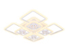 Потолочная светодиодная люстра Ambrella light Ice FA289