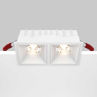 Встраиваемый светильник Maytoni Alfa LED DL043-02-15W3K-SQ-W