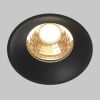 Встраиваемый светильник Maytoni Round DL058-12W2.7K-TRS-B