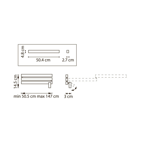 Настенный светильник Lightstar Dive 740647
