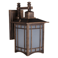 Уличный настенный светильник Reluce 08245-0.2-001U BKG