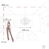 Подвесной светильник Loft IT Gino 10196/1000 White