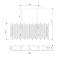 Подвесная люстра Bogates Allure 485/10 Smart a065771