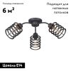 Потолочная люстра Vitaluce V4916-1/3PL