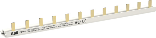 Гребенка 1 фазная 63A 12 мод. PS1/12 ABB