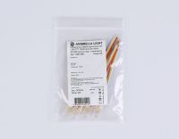 Соединитель гибкий односторонний Ambrella Light Illumination COB CCT 12/24V для лент 8mm (3 конт.) (5шт. в комплекте) GS7406