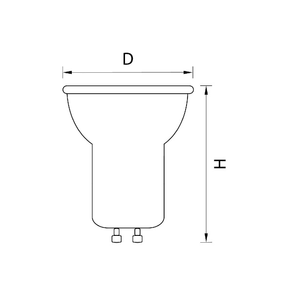 Лампа светодиодная Lightstar GU10 3W 4000K 940954