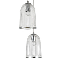 Каскадная люстра Indigo Lucido 11046/5P Chrome V000483